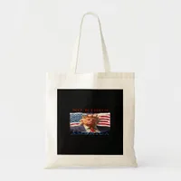 No Kings In America Anti-Trump Creative Design Tote Bag