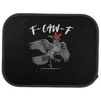 F-Caw-F Retro Classic Car Floor Mat