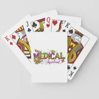 Medical Assistant - Mardi Gras Poker Cards