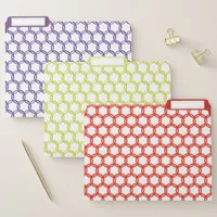 File Folders - Interlocking Mesh Three Colors