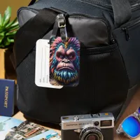 The Rainbow Bigfoot Luggage Tag