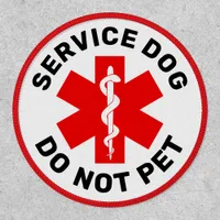 Medical Alert Service Dog Patch
