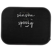 Tis The Season To Be Spooky Halloween Retro Classi Car Floor Mat