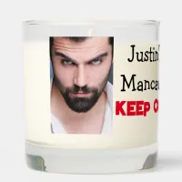 Personalized Mancave Humor | Keep Out Scented Candle