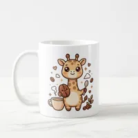 Cute Giraffe Coffee Mug Kawaii Art