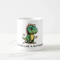 Flutter like a butterfly coffee mug