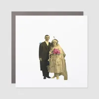 Till Death Do Us Part Meme Classic Style Car Magnet