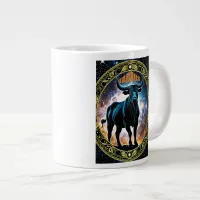 Taurus astrology sign giant coffee mug