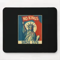 No Kings In America Since 1776 Vintage Cool Style Mouse Pad