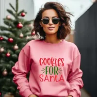 COOKIES FOR SANTA T-SHIRT