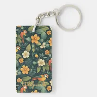 Little Parrot Customizable Keychain