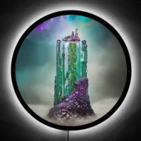 Cosmic Gemstone and Glass \|/ Universe AI Art