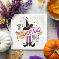 You Do the Hokus Pokus Witch Magic ID982 Paper Dinner Napkins