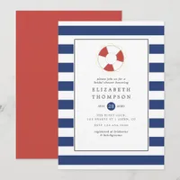 Nautical Bridal Shower Invitation