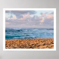 Tropical Island Beach Photography Fine Art Poster