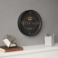 Magical Fairy Tale Fantasy Personalized  Clock