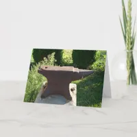 The Village of Pitchin, Iowa Anvil Used by Michael Card