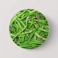 Green Bean Heads! Button