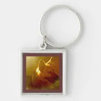 Shine On Me German Shepherd #1 Keychain