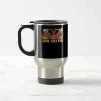 Like Classic - Skeleton Hands Heart  Travel Mug