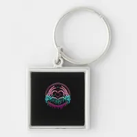 Heart Sign Skeleton Hand - Spooky Skeleton Hallowe Keychain