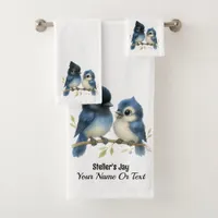 Sassy Steller's Jay Bath Towel Set