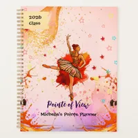Pointe of View – Custom Ballet Journal  Planner