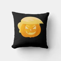 Trumpkin Make Halloween Great  Throw Pillow