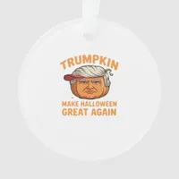 Halloween Trumpkin – Spooky Parody Quote for Hallo Ornament