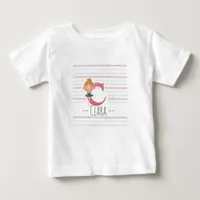 Plush Plink and Ballerina Letter C Toddler  Baby T-Shirt