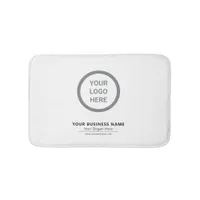 Luxurious Minimalist Custom Logo Professional Bath Mat