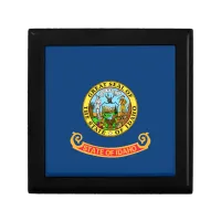 Idaho State Flag Keepsake Box