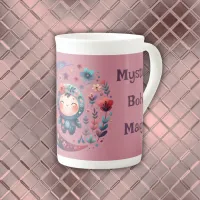 Mystical Boho Magic Maroon | Bone China Mug