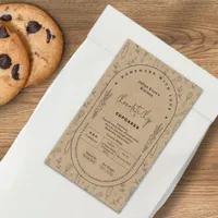 Rustic Kraft Homemade Bakery Cottage Law Label