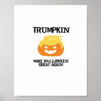 Halloween Trumpkin V3 Poster