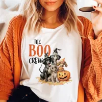 The Boo Crew Vintage Halloween Tri-Blend Shirt