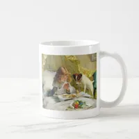 Suspense by Charles Burton Barber Coffee Mug