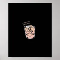 Till Death Do Us Part – Cute Sloth Meets Death Poster