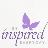 WOW Inspirational Be Inspired Everyday Purple Butterfly