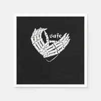 Happy Valentines Day My Heart Is My Valentine Napkins