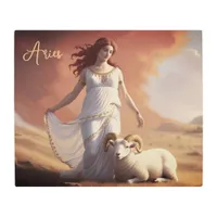 Aries The Ram | Greek Goddess Metal Print