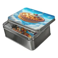 Funny Strawberry Pie in the Sky Idea Jigsaw Puzzle