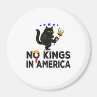 No Kings In America We The People Political Minima Magnet