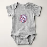 Cute Bear I Steal Hearts Valentine T-Shirt Baby Bodysuit