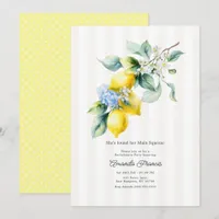 She's Found Her Main Squeeze Lemon Bachelorette Invitation
