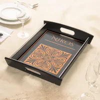Classic Greek Inspired Personalized  Serving Tray