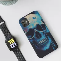 Lunar Skull Drip - Artistic iPhone 11 Case