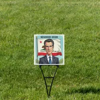 Gavin Newsom for President Political Sign