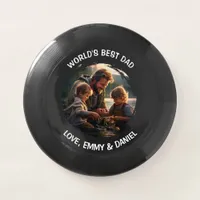 World's Best Day Personalized Photo Template Wham-O Frisbee