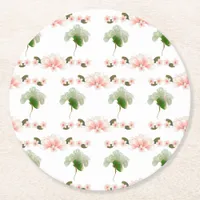 Paper round coasters 